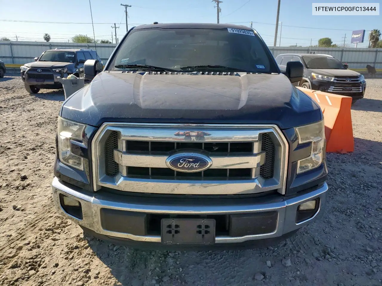 1FTEW1CP0GFC13444 2016 Ford F150 Supercrew