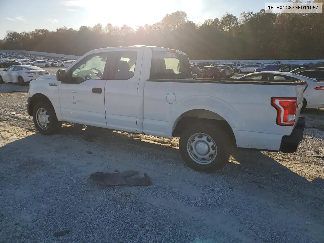 1FTEX1C87GFD11067 2016 Ford F150 Super Cab