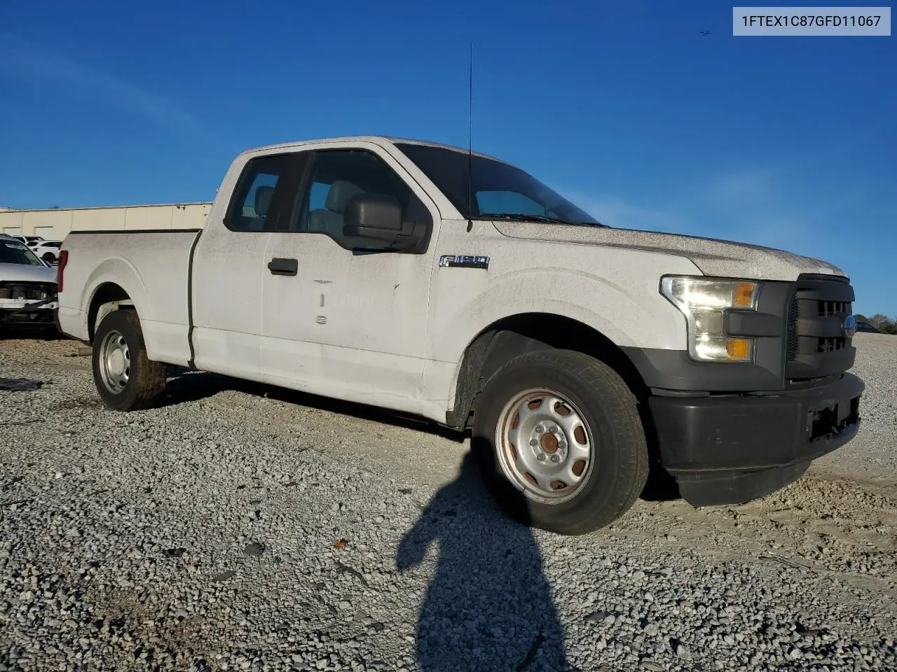 1FTEX1C87GFD11067 2016 Ford F150 Super Cab