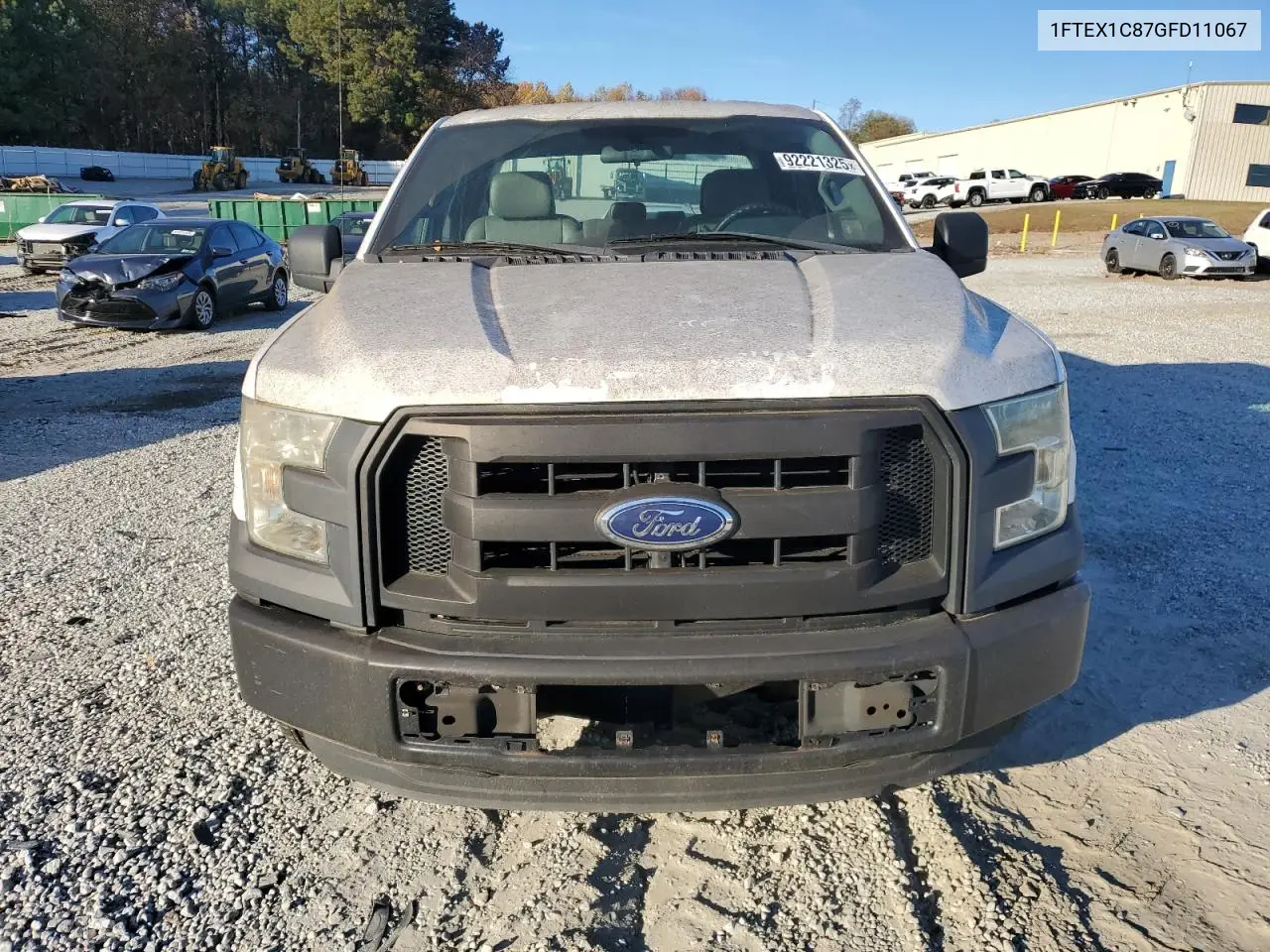 1FTEX1C87GFD11067 2016 Ford F150 Super Cab