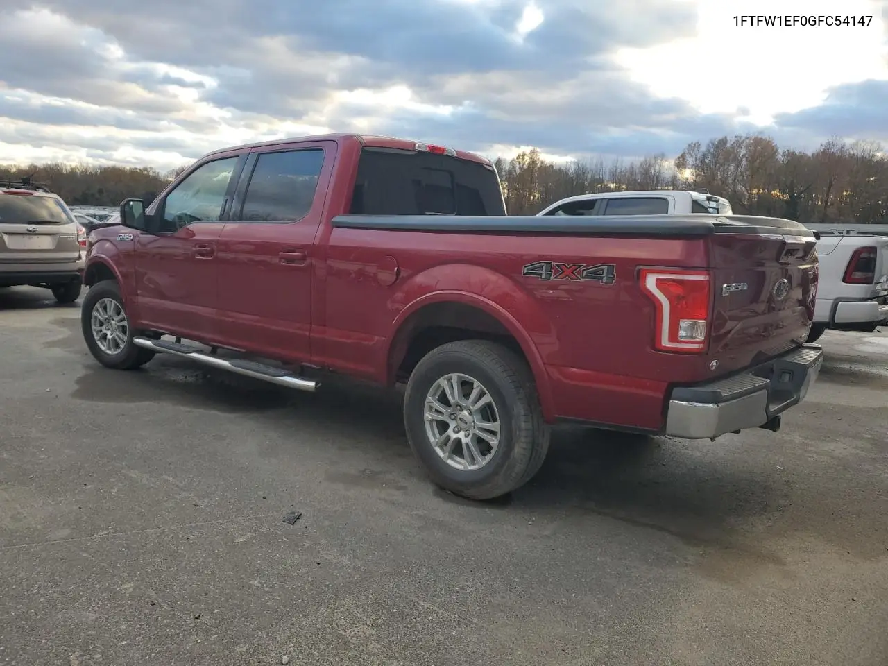 1FTFW1EF0GFC54147 2016 Ford F150 Supercrew