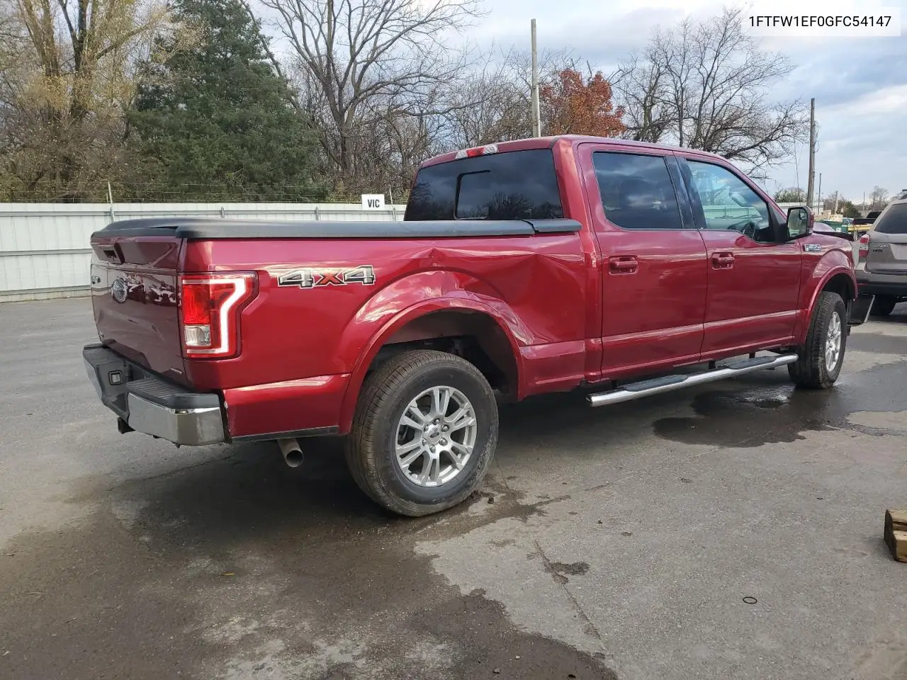 1FTFW1EF0GFC54147 2016 Ford F150 Supercrew