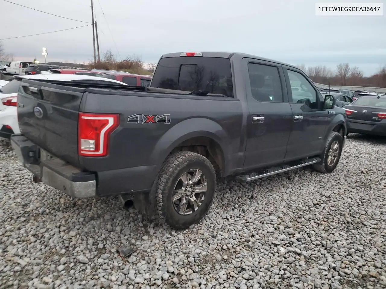 1FTEW1EG9GFA36647 2016 Ford F150 Supercrew