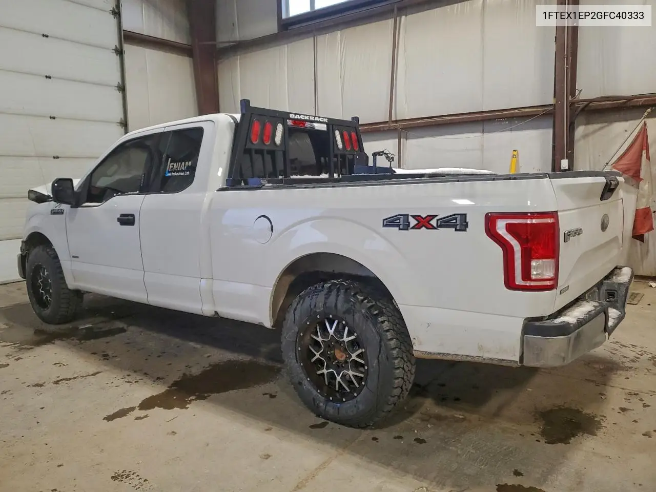 1FTEX1EP2GFC40333 2016 Ford F150 Super Cab