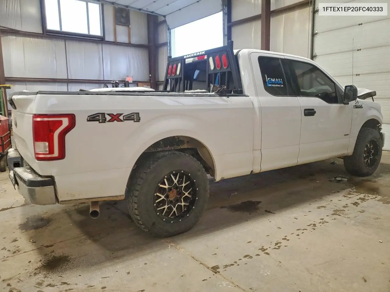 1FTEX1EP2GFC40333 2016 Ford F150 Super Cab