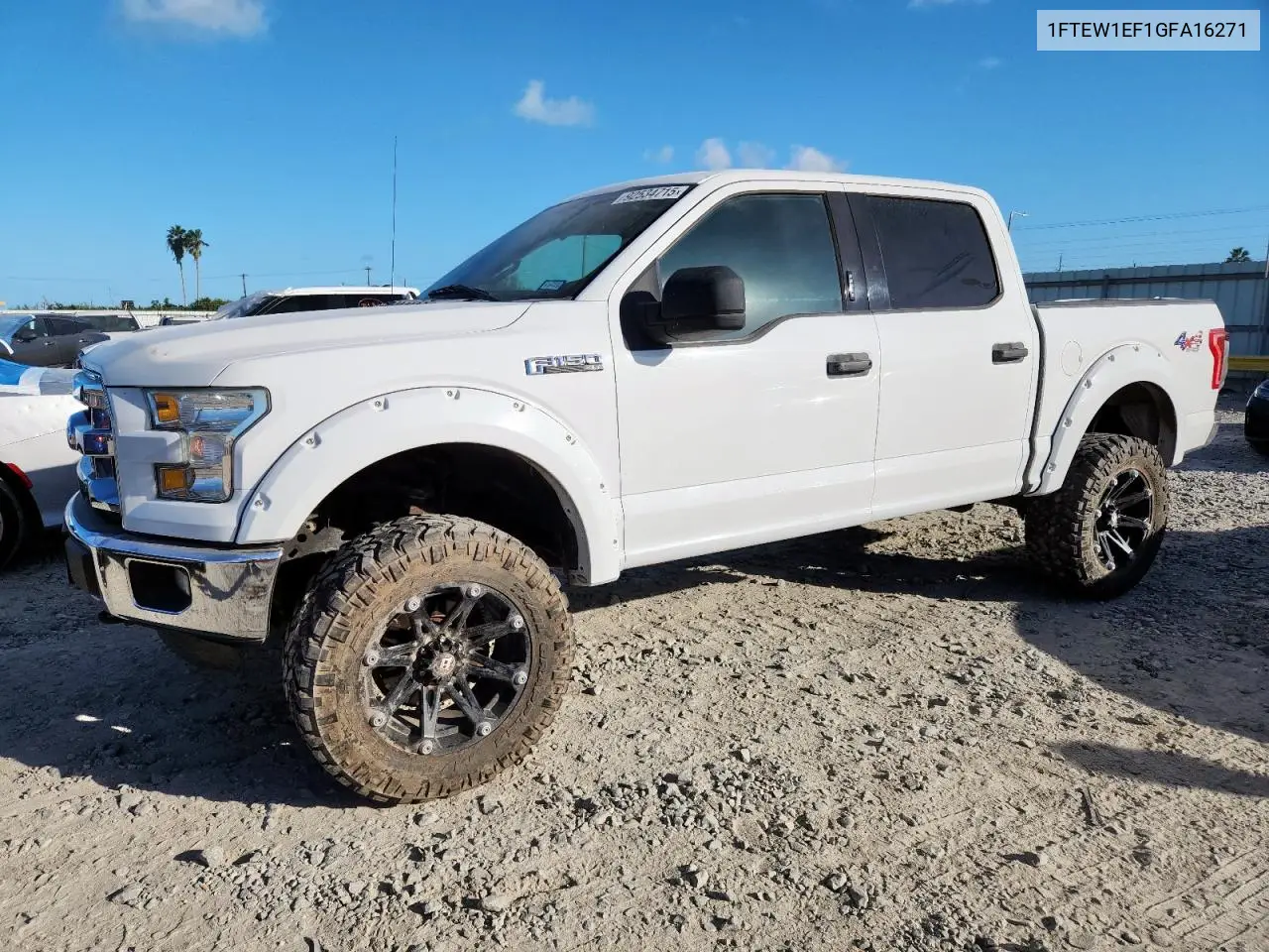 1FTEW1EF1GFA16271 2016 Ford F150 Supercrew