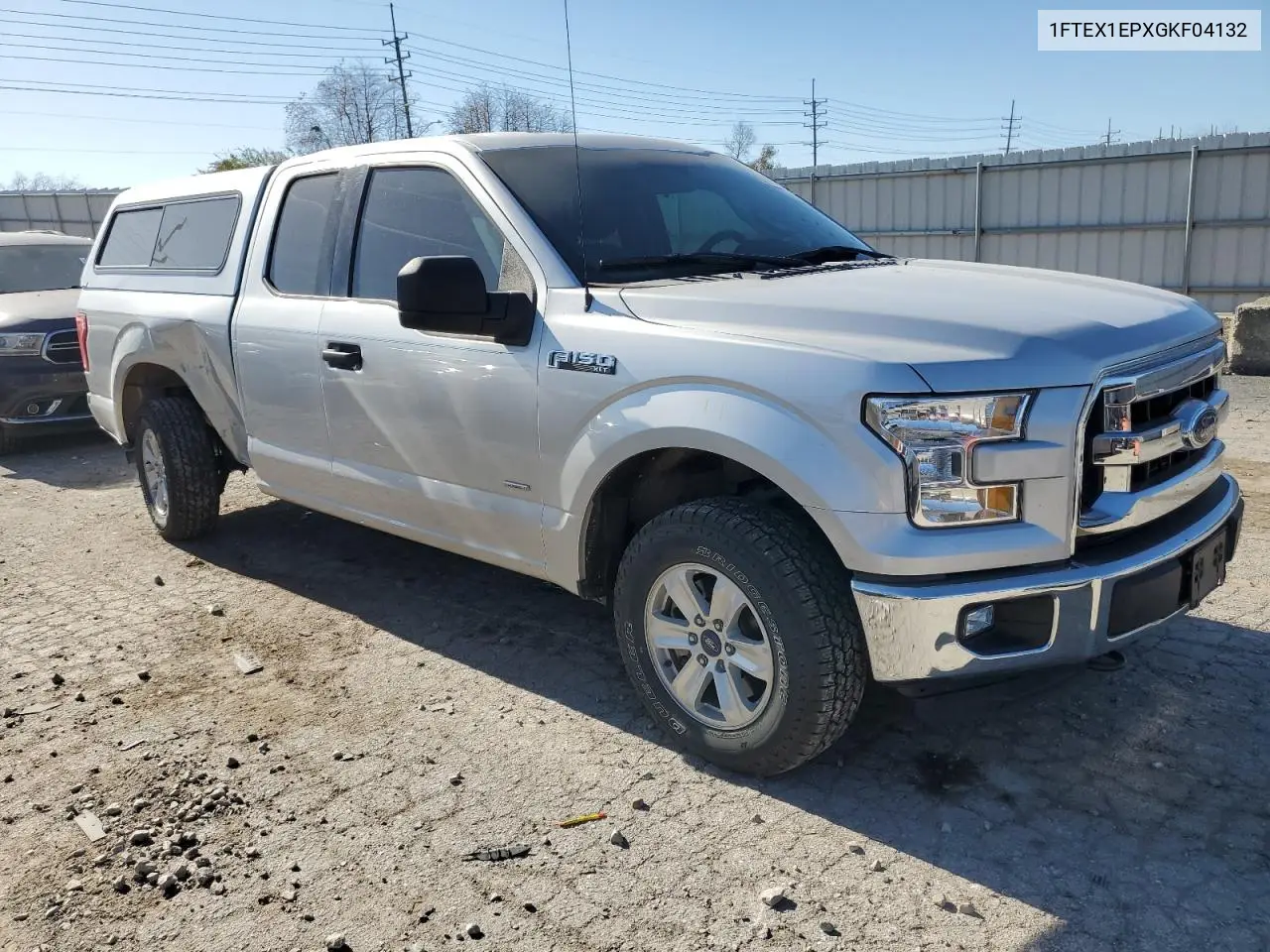 1FTEX1EPXGKF04132 2016 Ford F150 Super Cab