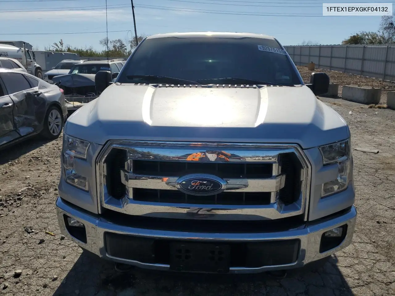 1FTEX1EPXGKF04132 2016 Ford F150 Super Cab