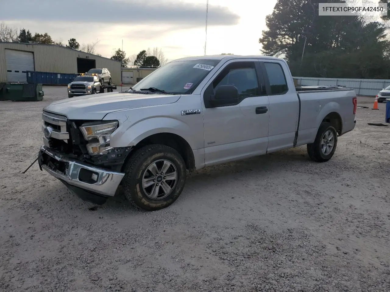 1FTEX1CP9GFA42450 2016 Ford F150 Super Cab