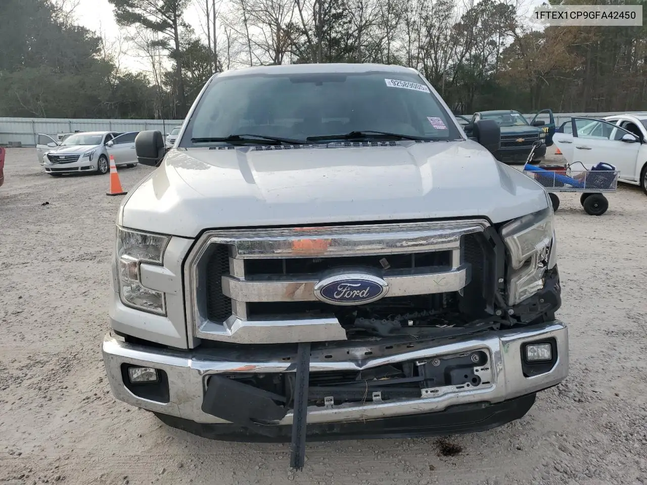 1FTEX1CP9GFA42450 2016 Ford F150 Super Cab