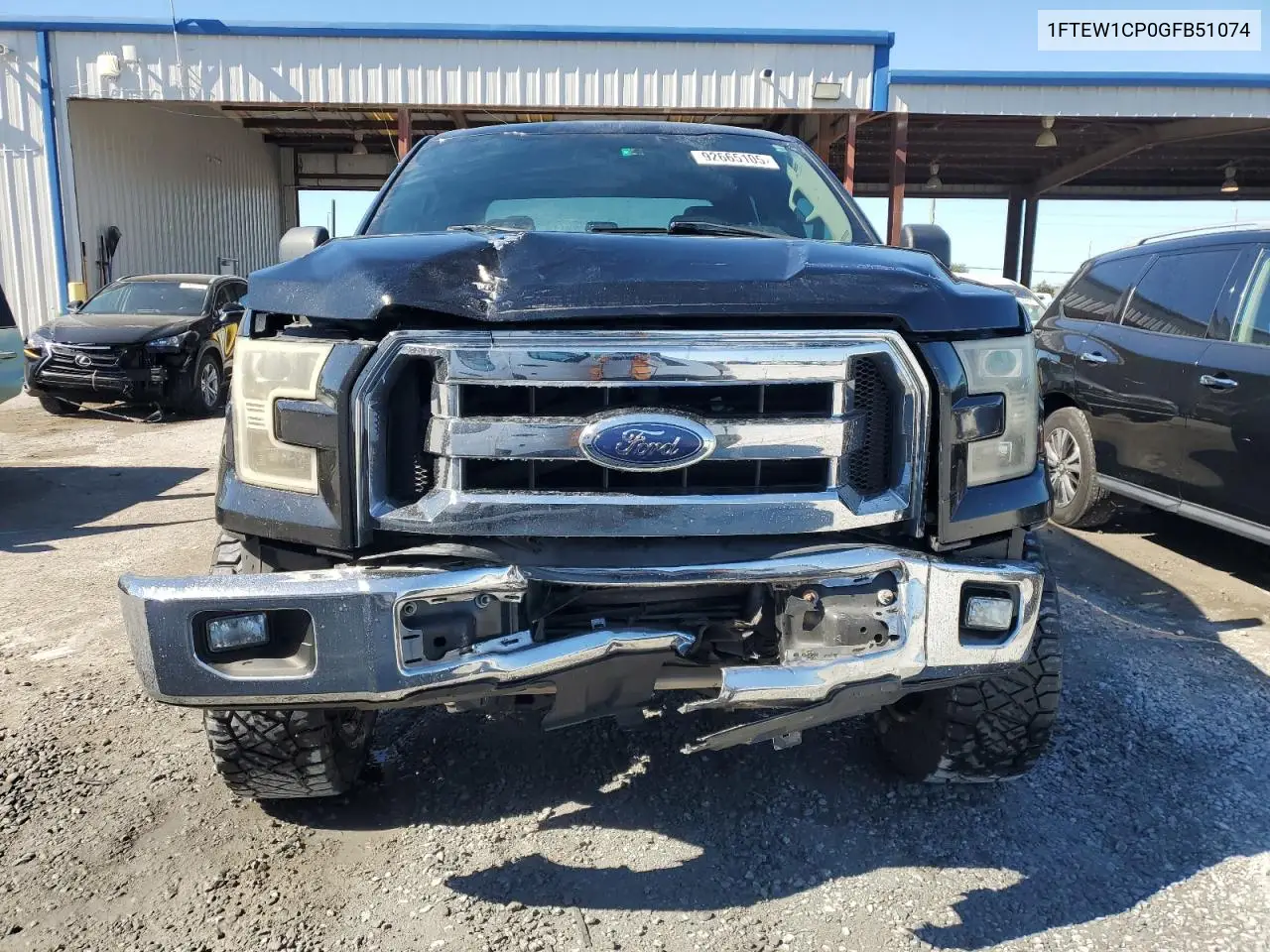 1FTEW1CP0GFB51074 2016 Ford F150 Supercrew