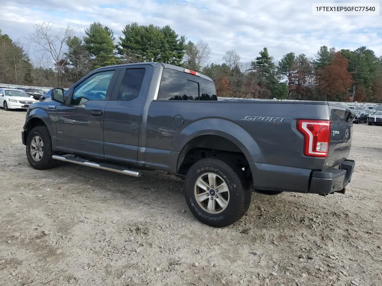 1FTEX1EP5GFC77540 2016 Ford F150 Super Cab