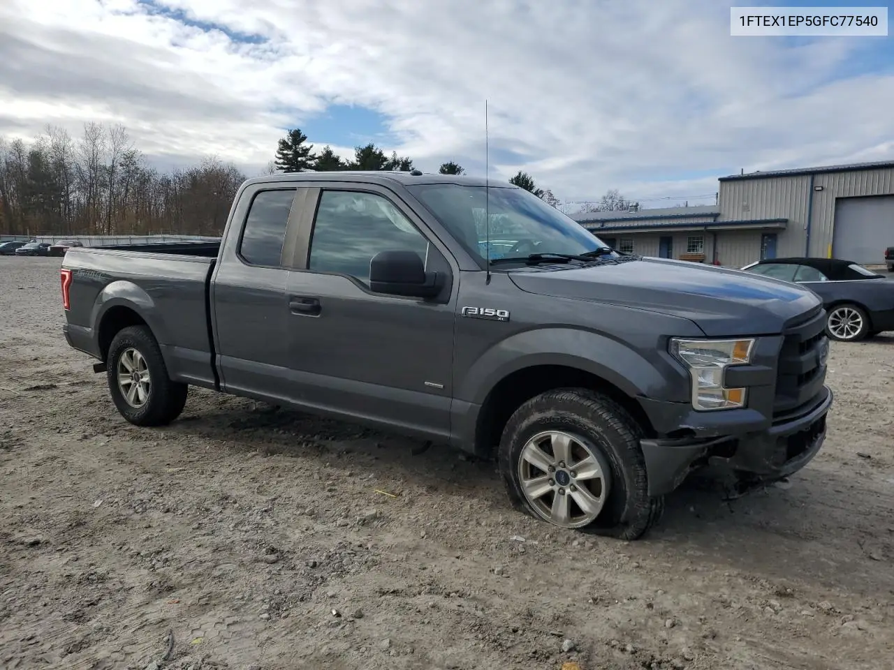 1FTEX1EP5GFC77540 2016 Ford F150 Super Cab