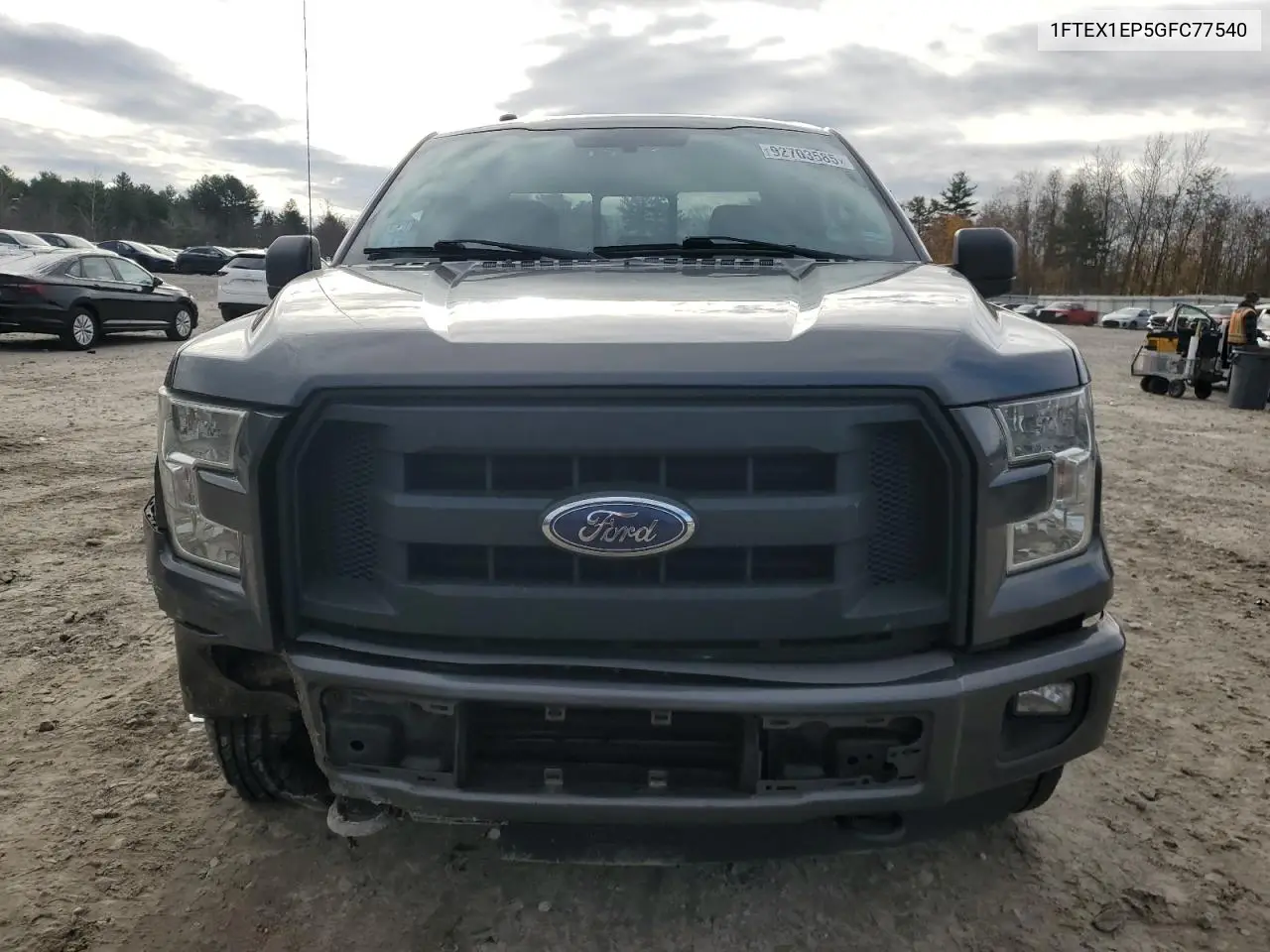 1FTEX1EP5GFC77540 2016 Ford F150 Super Cab