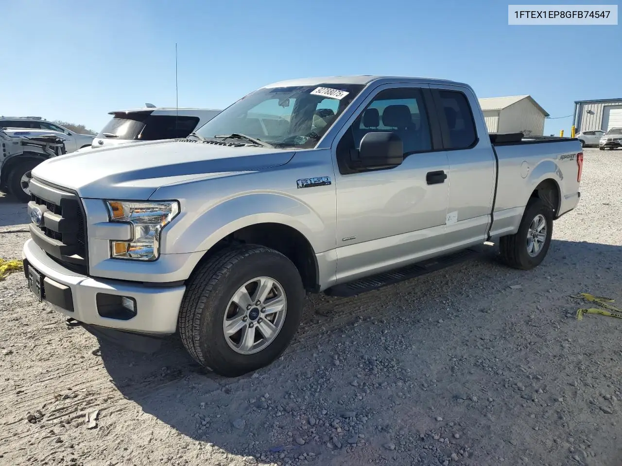 1FTEX1EP8GFB74547 2016 Ford F150 Super Cab