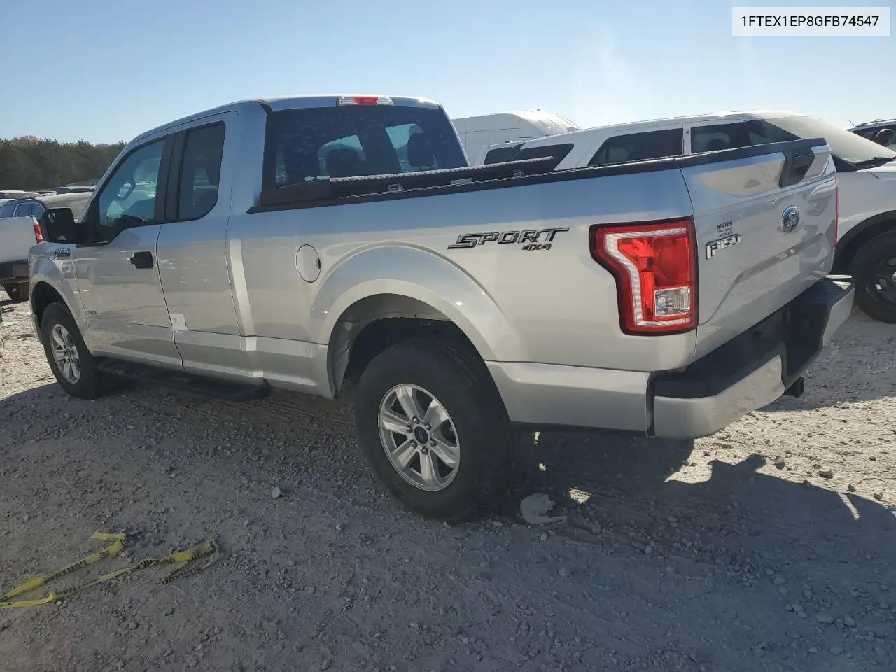 1FTEX1EP8GFB74547 2016 Ford F150 Super Cab