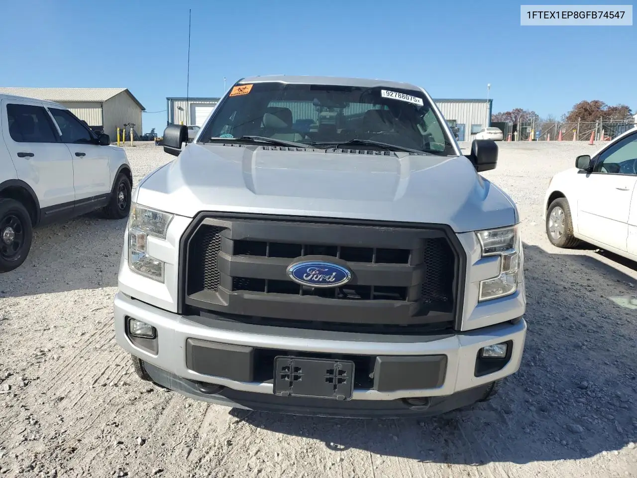 1FTEX1EP8GFB74547 2016 Ford F150 Super Cab