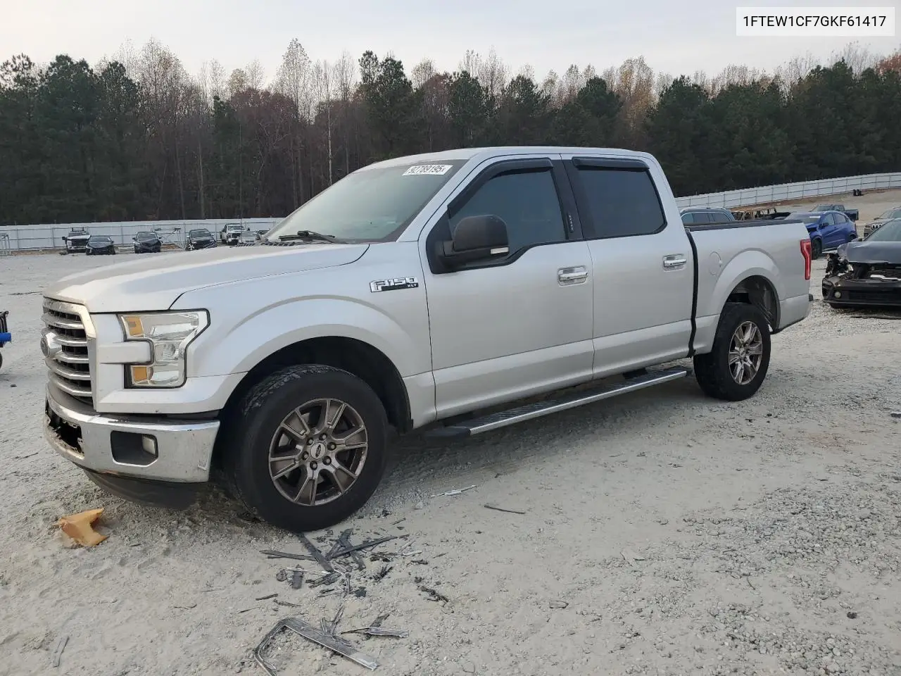 1FTEW1CF7GKF61417 2016 Ford F150 Supercrew