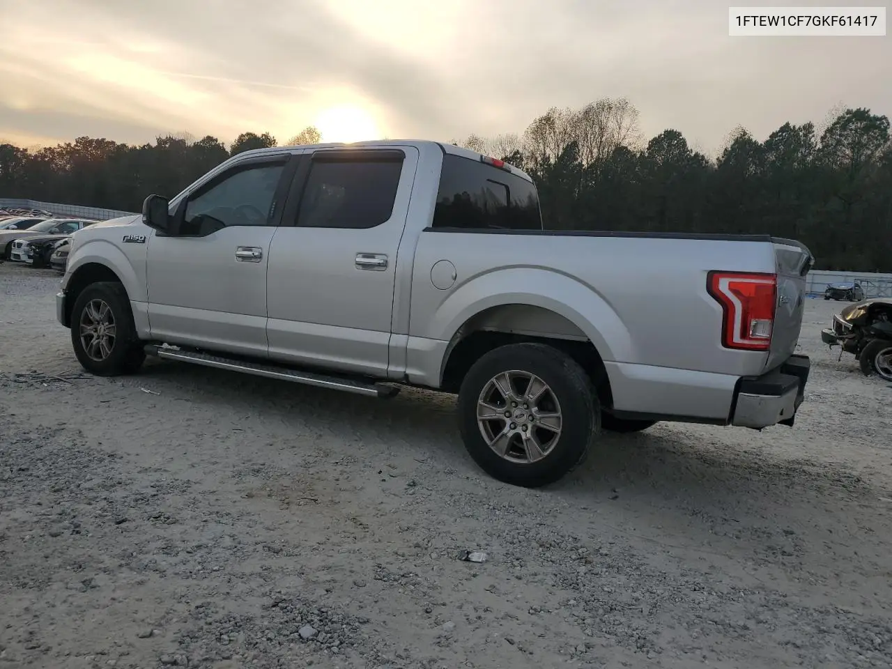 1FTEW1CF7GKF61417 2016 Ford F150 Supercrew