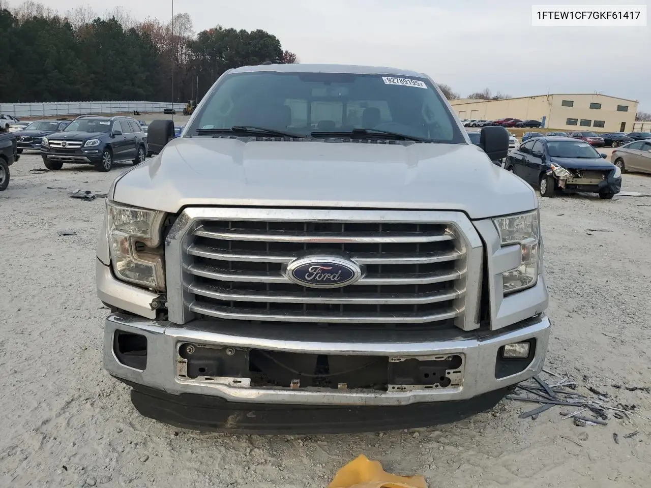 1FTEW1CF7GKF61417 2016 Ford F150 Supercrew