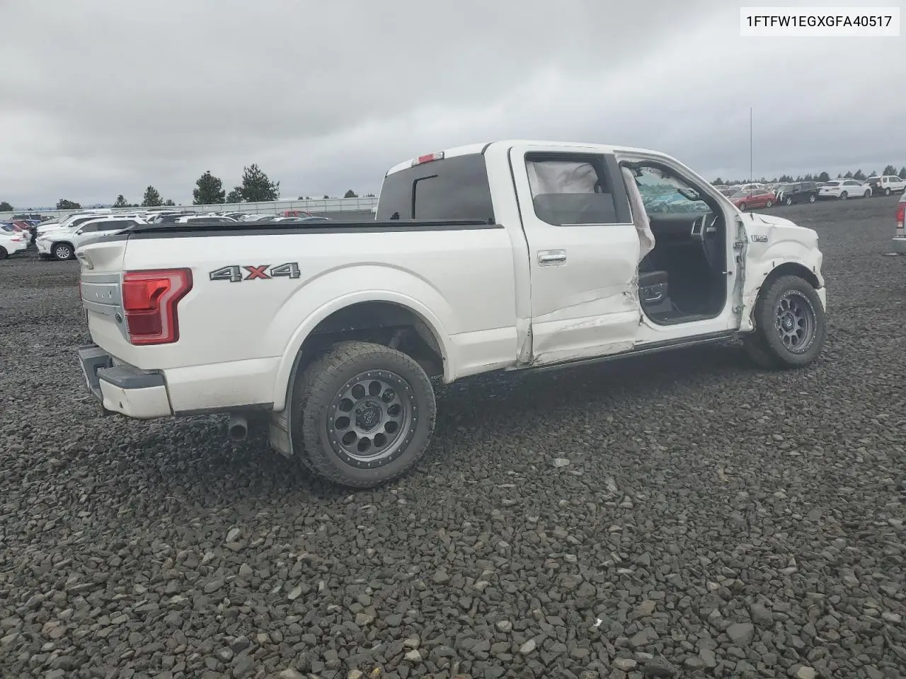 1FTFW1EGXGFA40517 2016 Ford F150 Supercrew