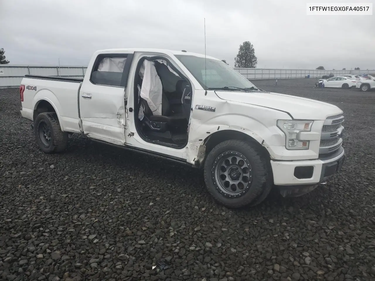 1FTFW1EGXGFA40517 2016 Ford F150 Supercrew
