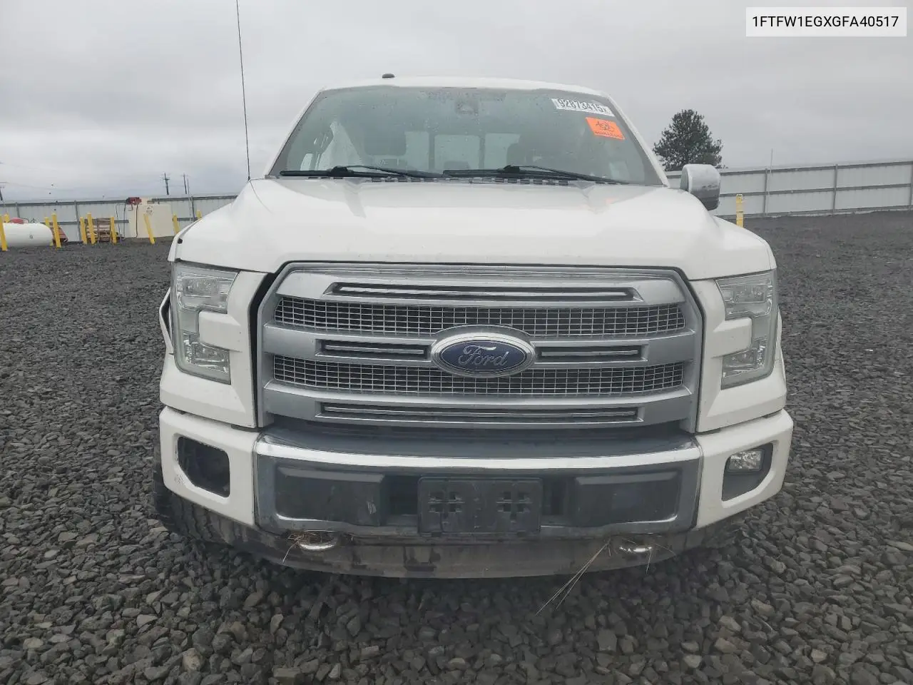 1FTFW1EGXGFA40517 2016 Ford F150 Supercrew