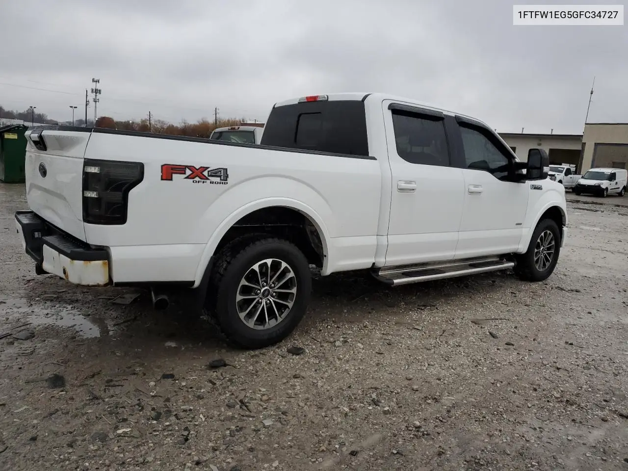 1FTFW1EG5GFC34727 2016 Ford F150 Supercrew
