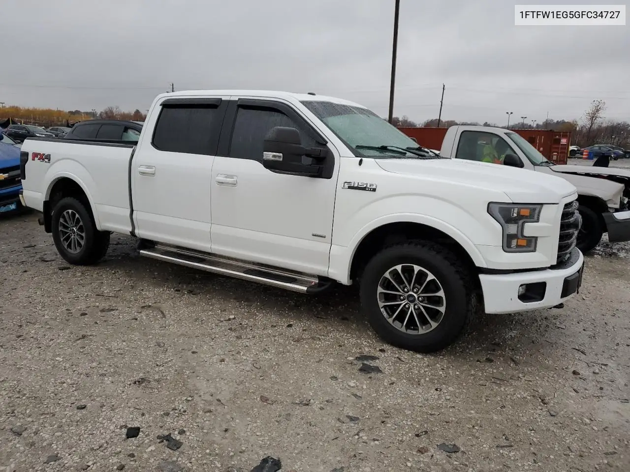 1FTFW1EG5GFC34727 2016 Ford F150 Supercrew