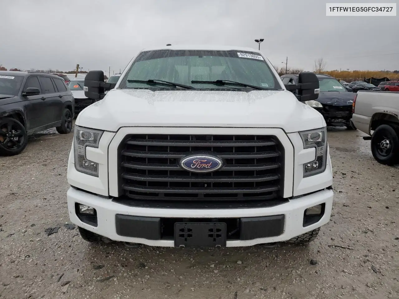 1FTFW1EG5GFC34727 2016 Ford F150 Supercrew