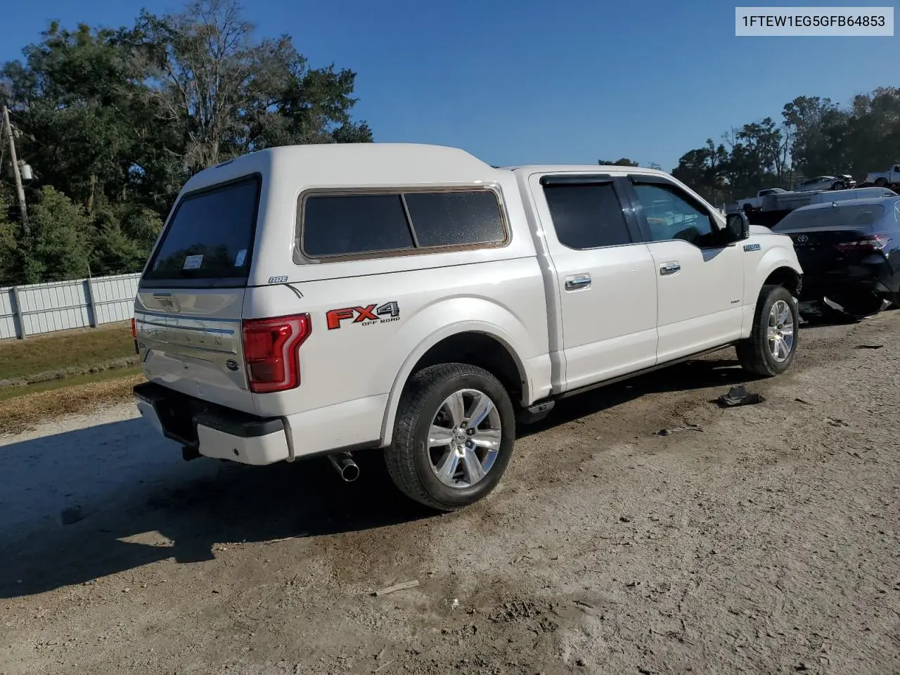 1FTEW1EG5GFB64853 2016 Ford F150 Supercrew