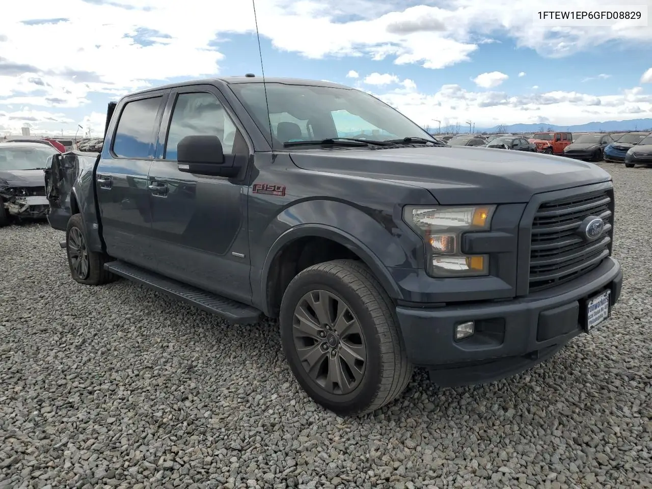 1FTEW1EP6GFD08829 2016 Ford F150 Supercrew