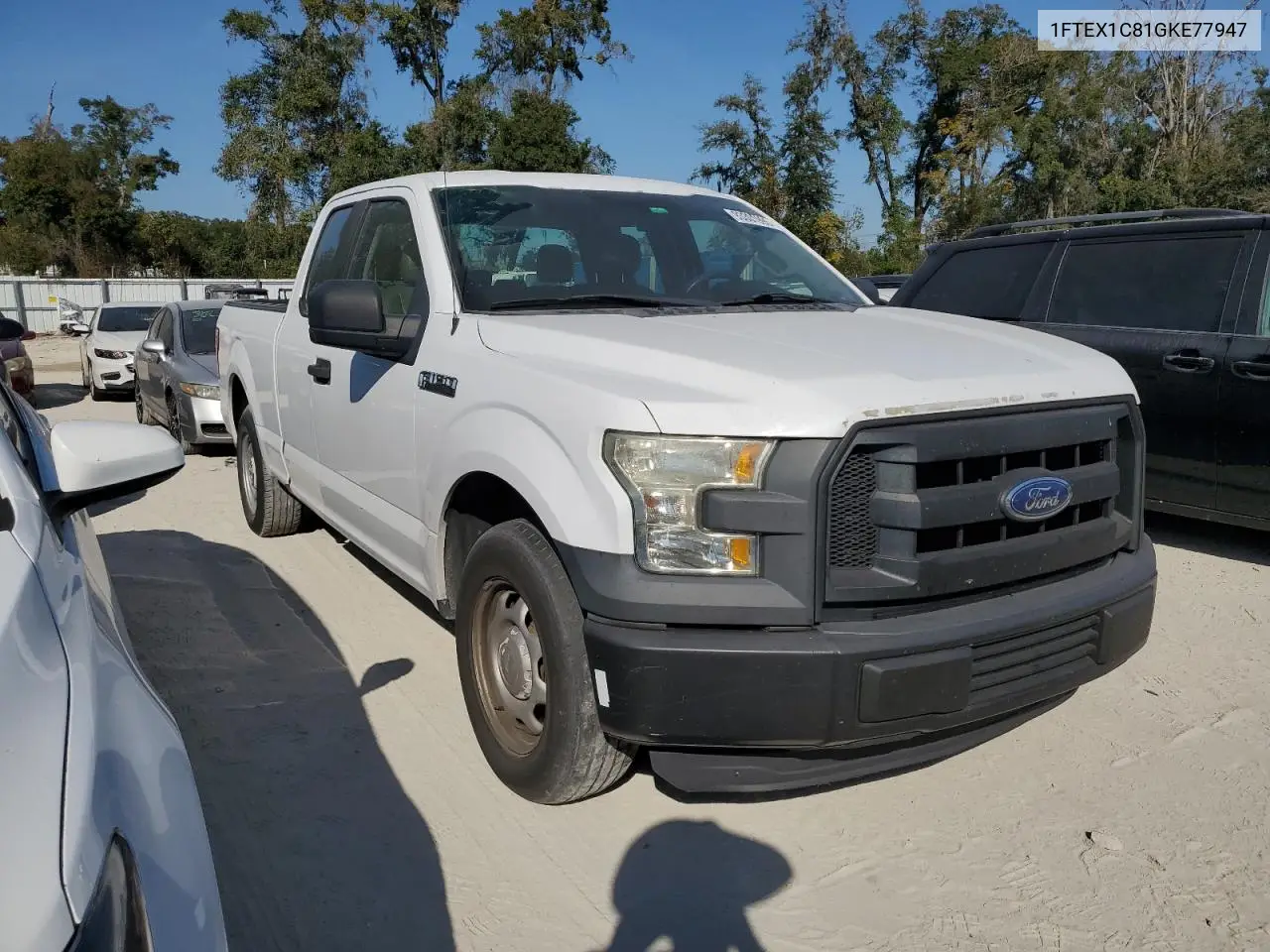 1FTEX1C81GKE77947 2016 Ford F150 Super Cab