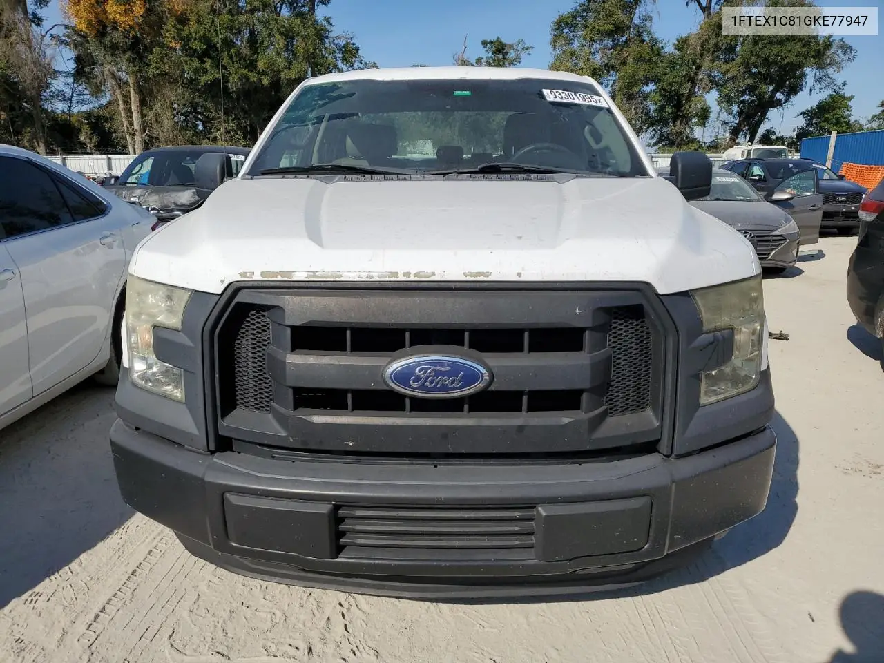 1FTEX1C81GKE77947 2016 Ford F150 Super Cab