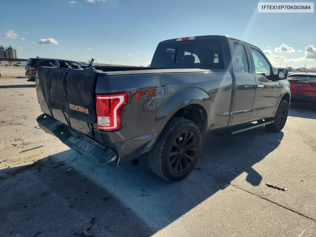 1FTEX1EP7GKG03684 2016 Ford F150 Super Cab