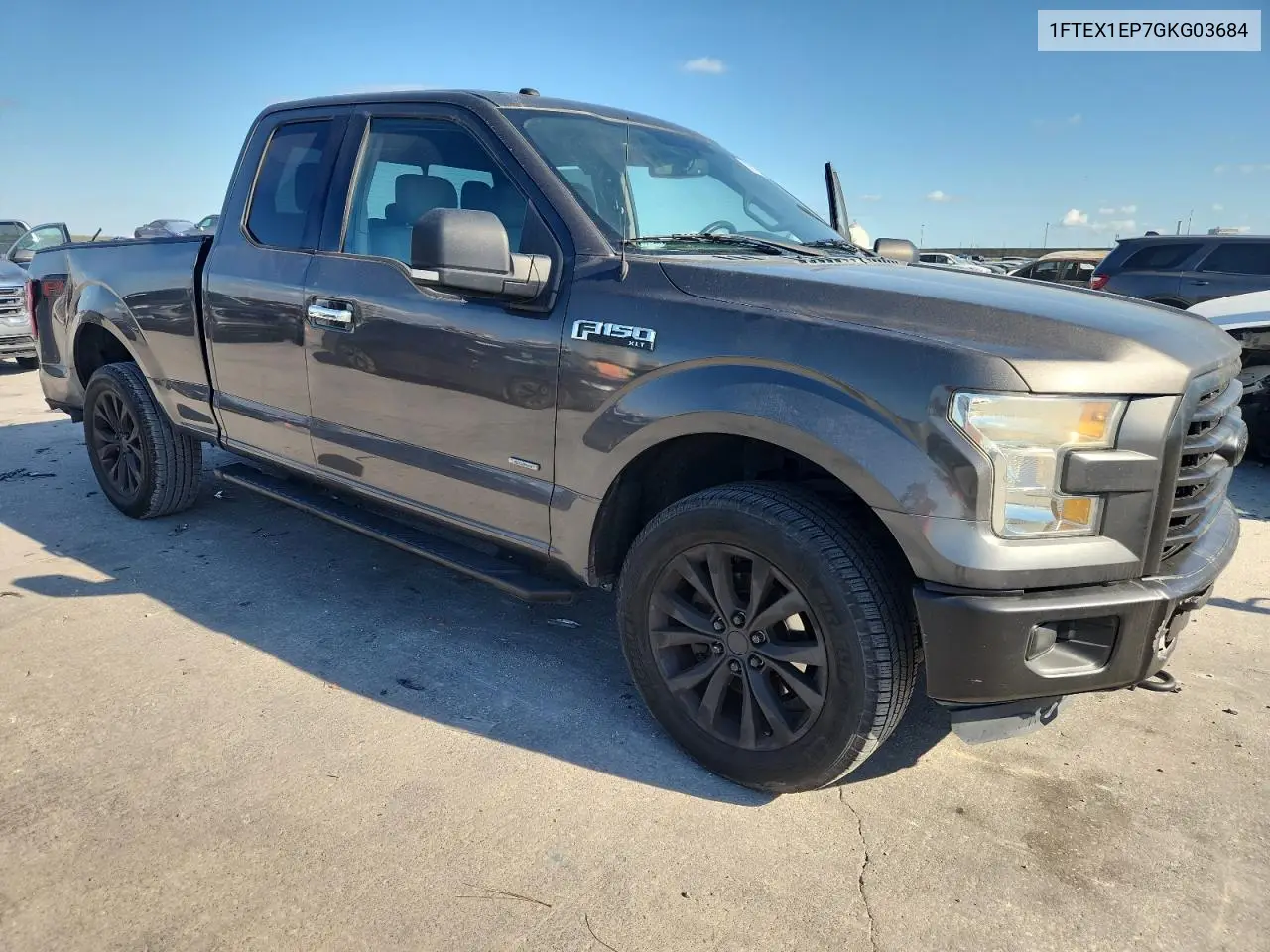 1FTEX1EP7GKG03684 2016 Ford F150 Super Cab