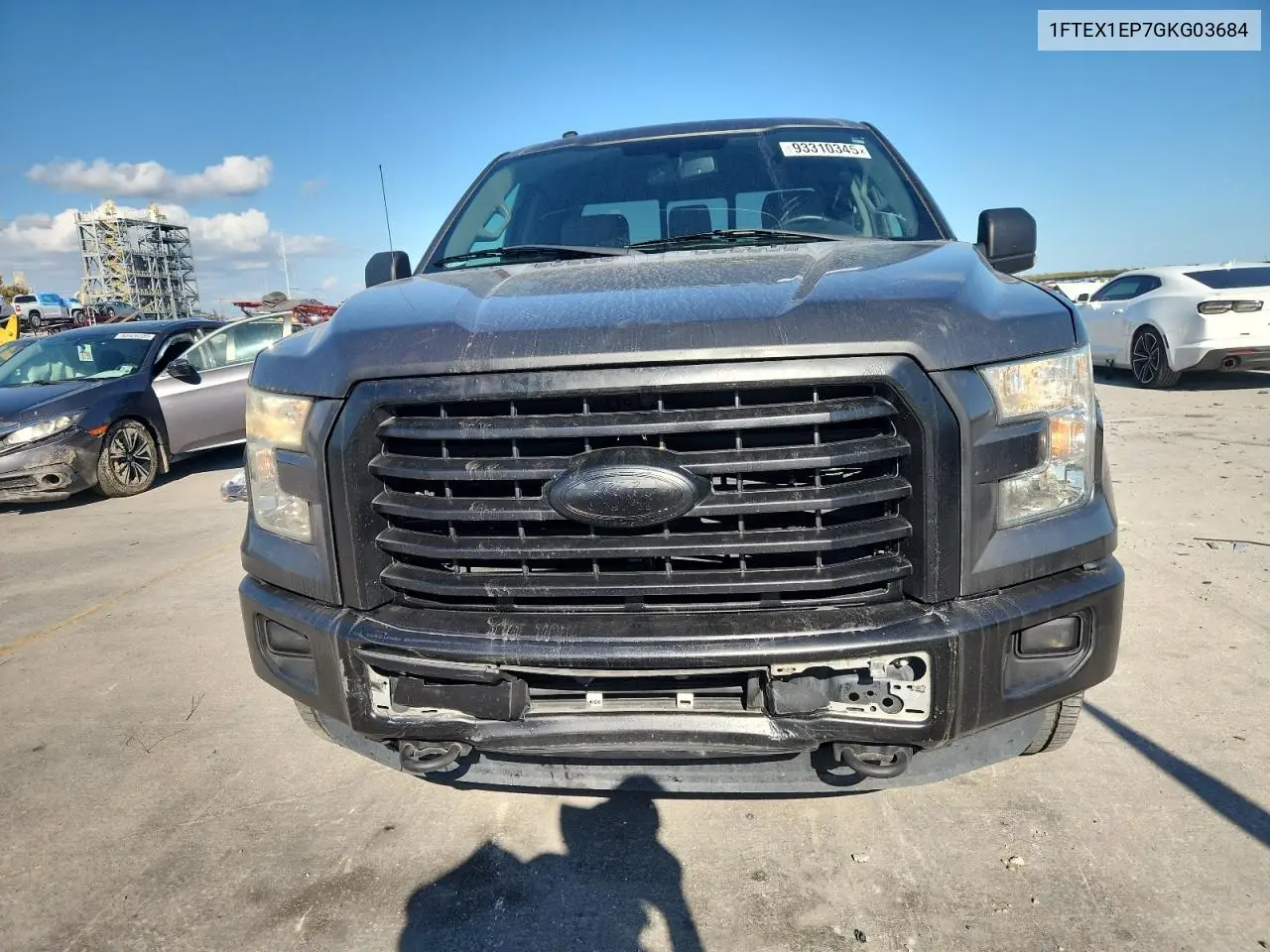 1FTEX1EP7GKG03684 2016 Ford F150 Super Cab