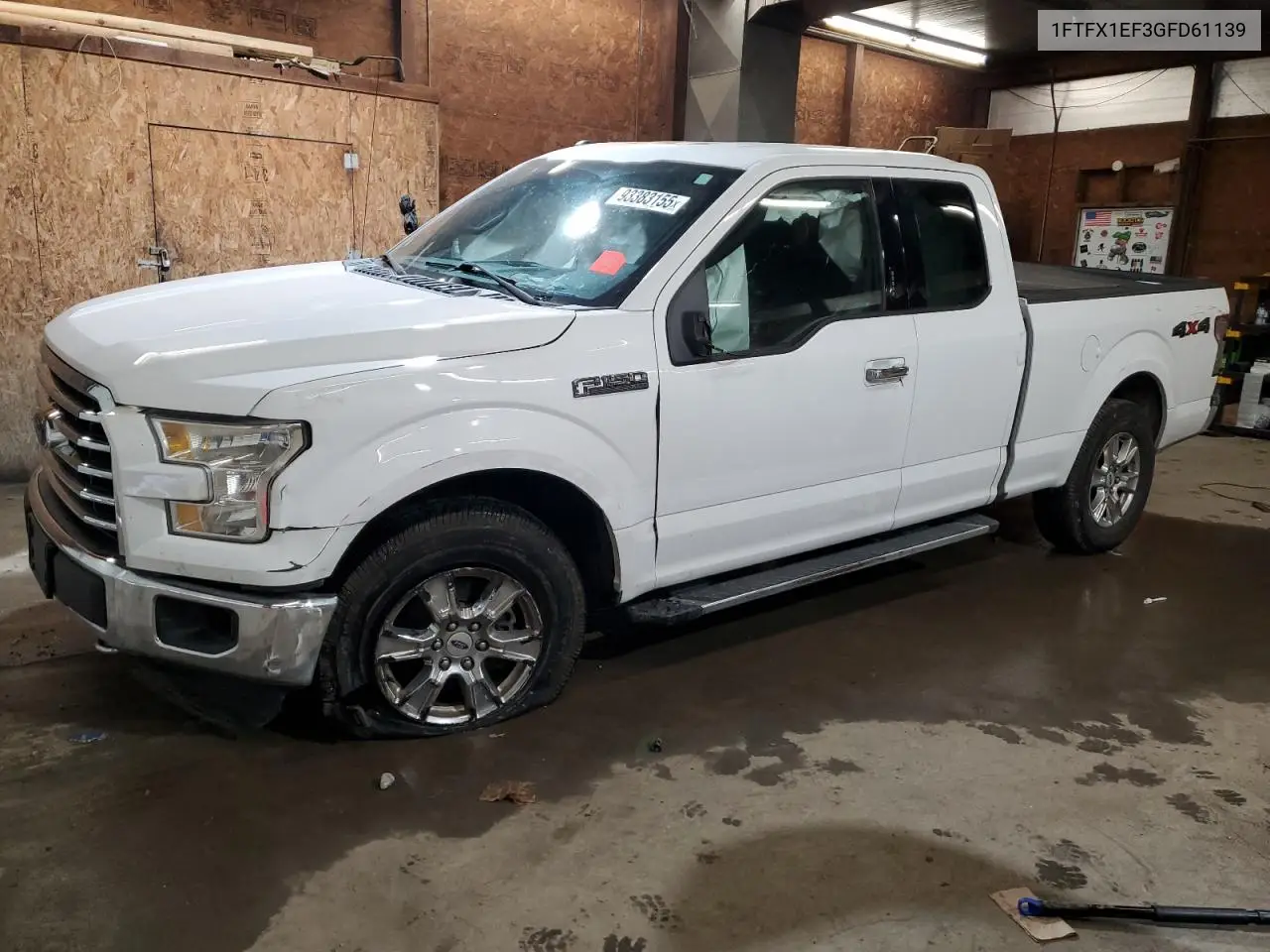 1FTFX1EF3GFD61139 2016 Ford F150 Super Cab