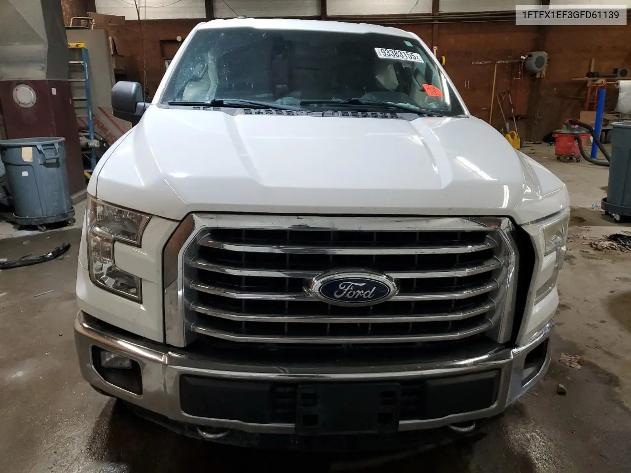1FTFX1EF3GFD61139 2016 Ford F150 Super Cab