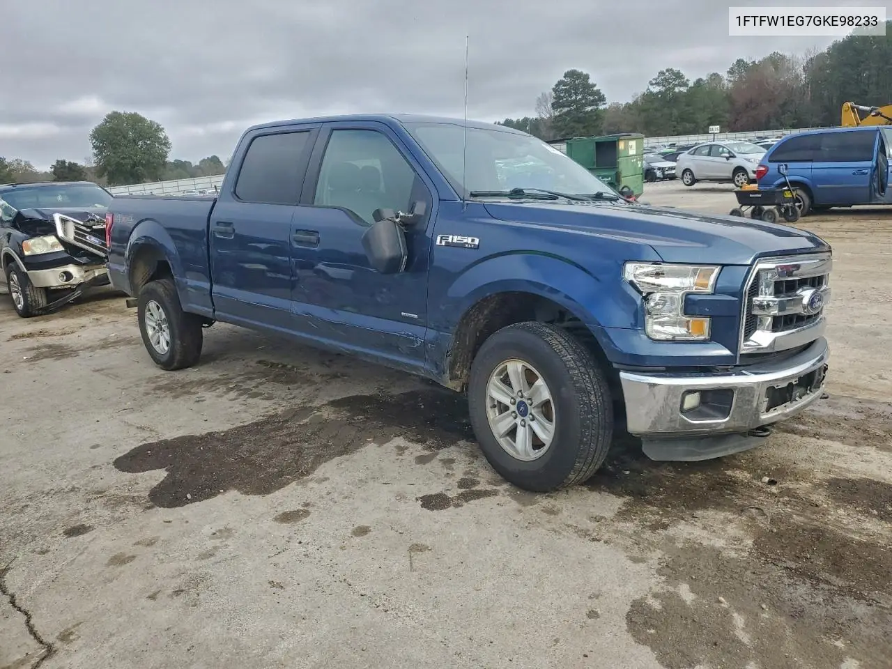 1FTFW1EG7GKE98233 2016 Ford F150 Supercrew