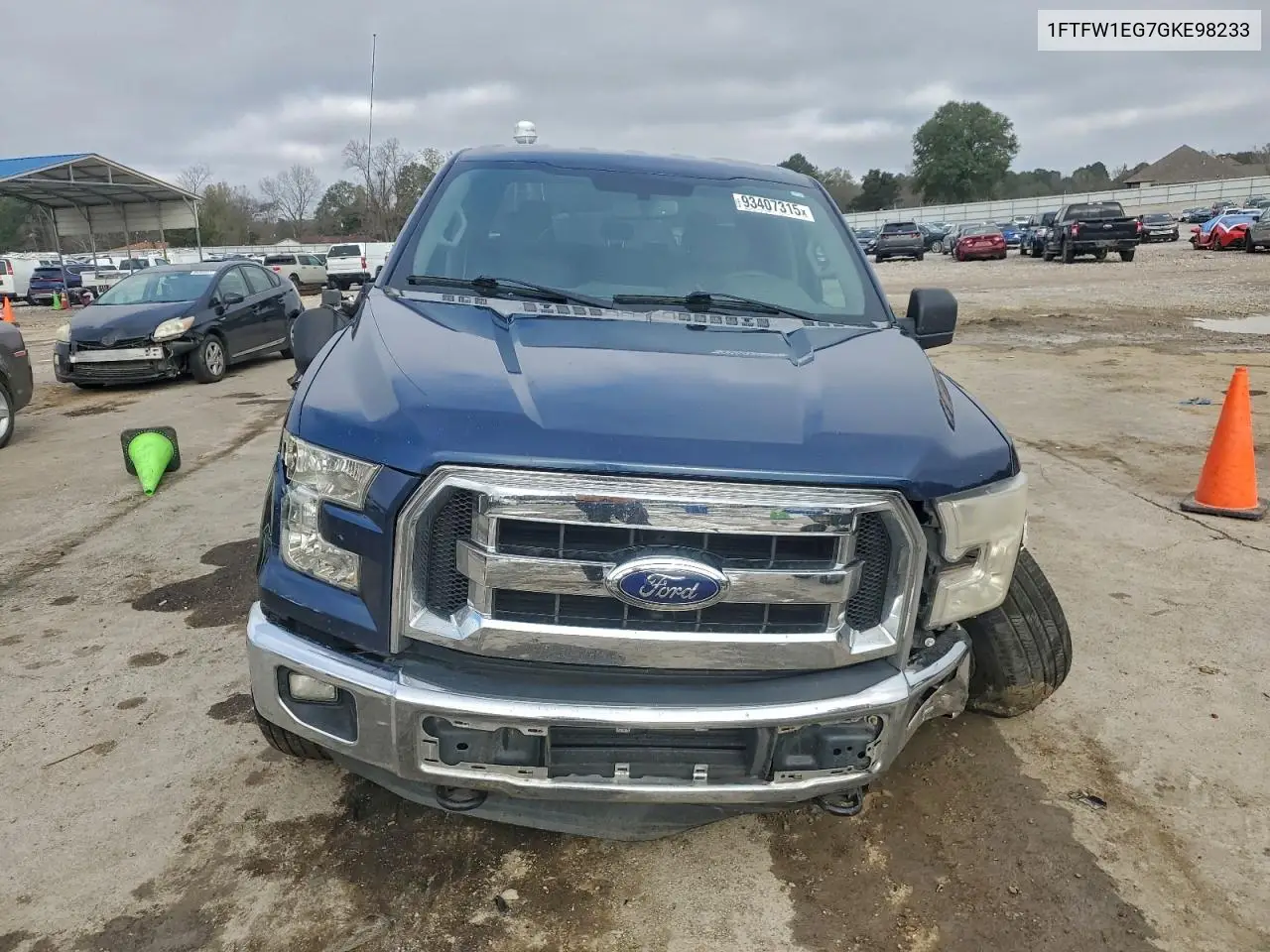 1FTFW1EG7GKE98233 2016 Ford F150 Supercrew