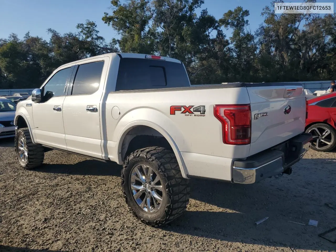 1FTEW1EG8GFC12653 2016 Ford F150 Supercrew