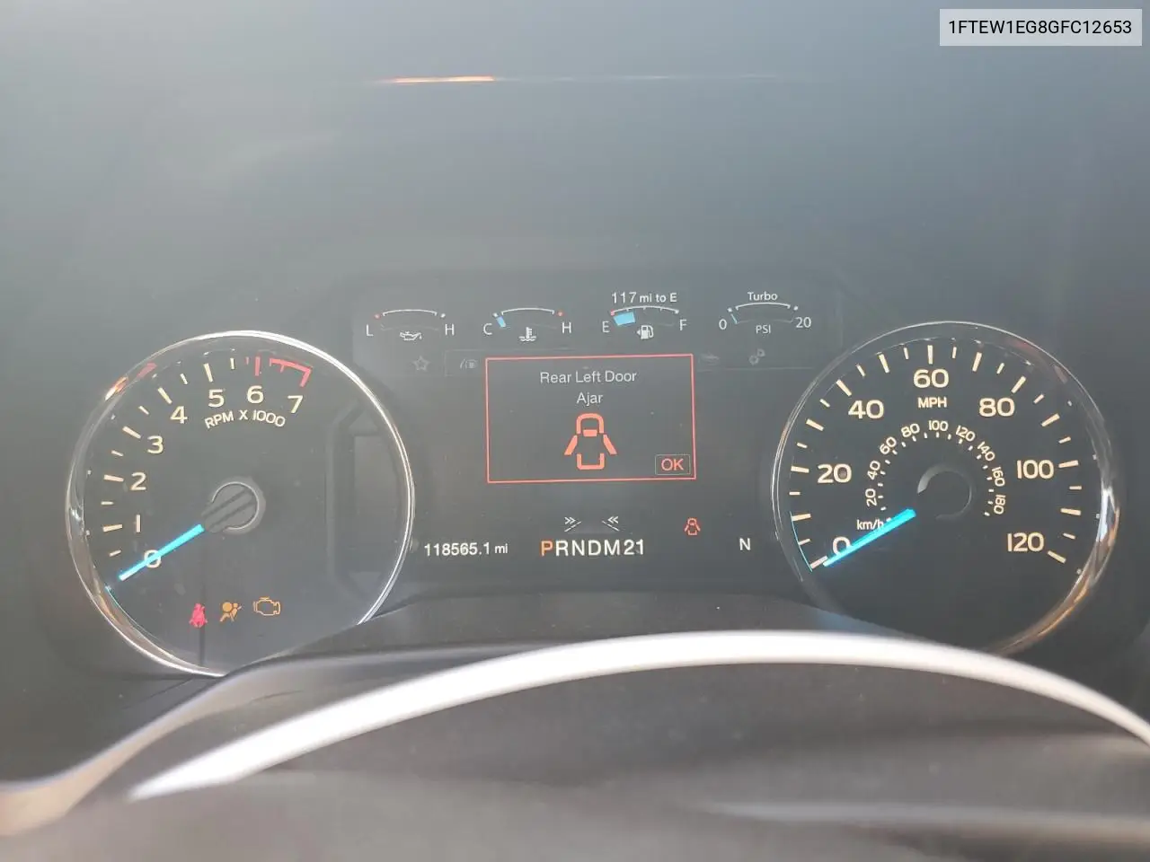 1FTEW1EG8GFC12653 2016 Ford F150 Supercrew