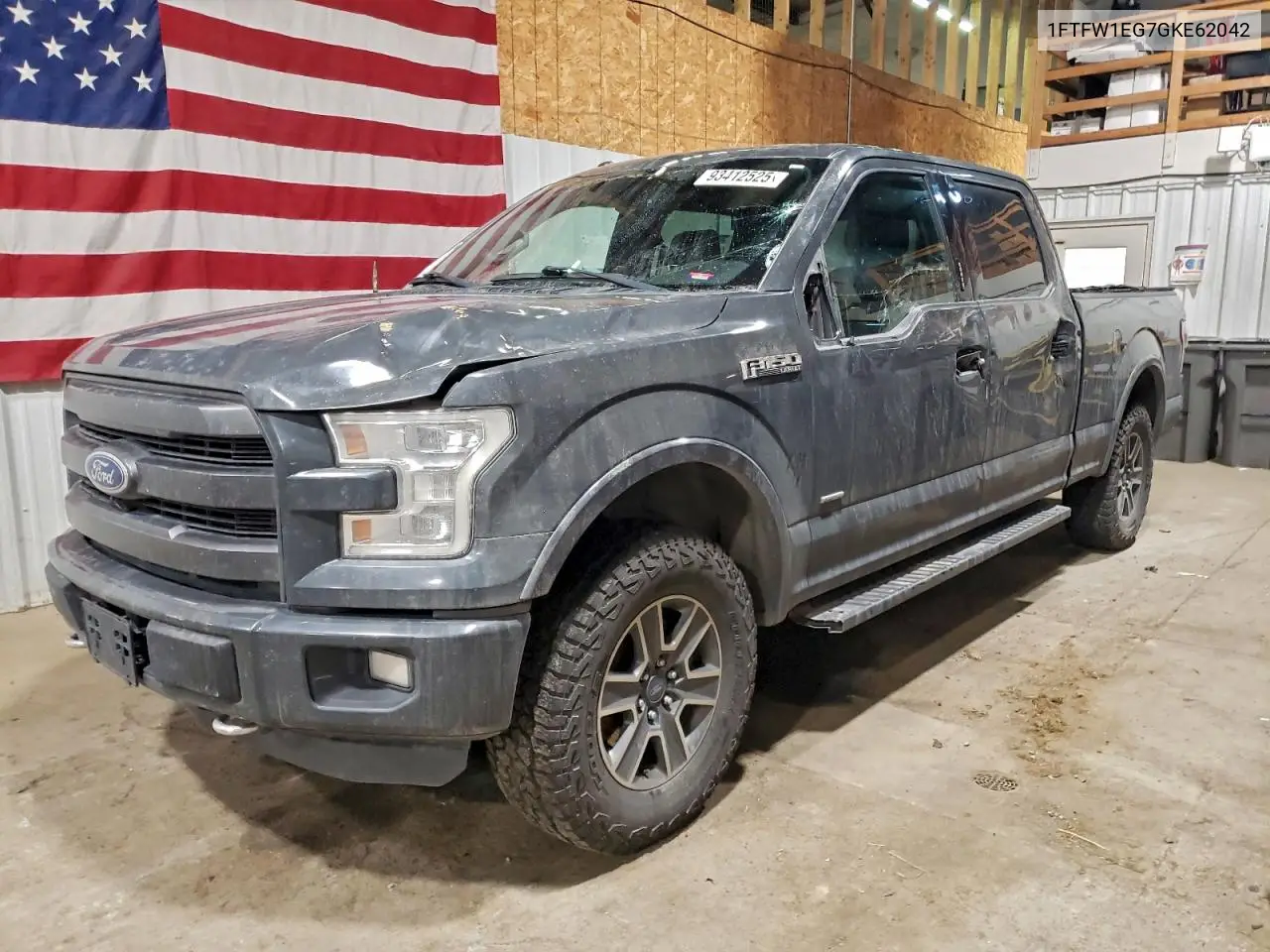 1FTFW1EG7GKE62042 2016 Ford F150 Supercrew