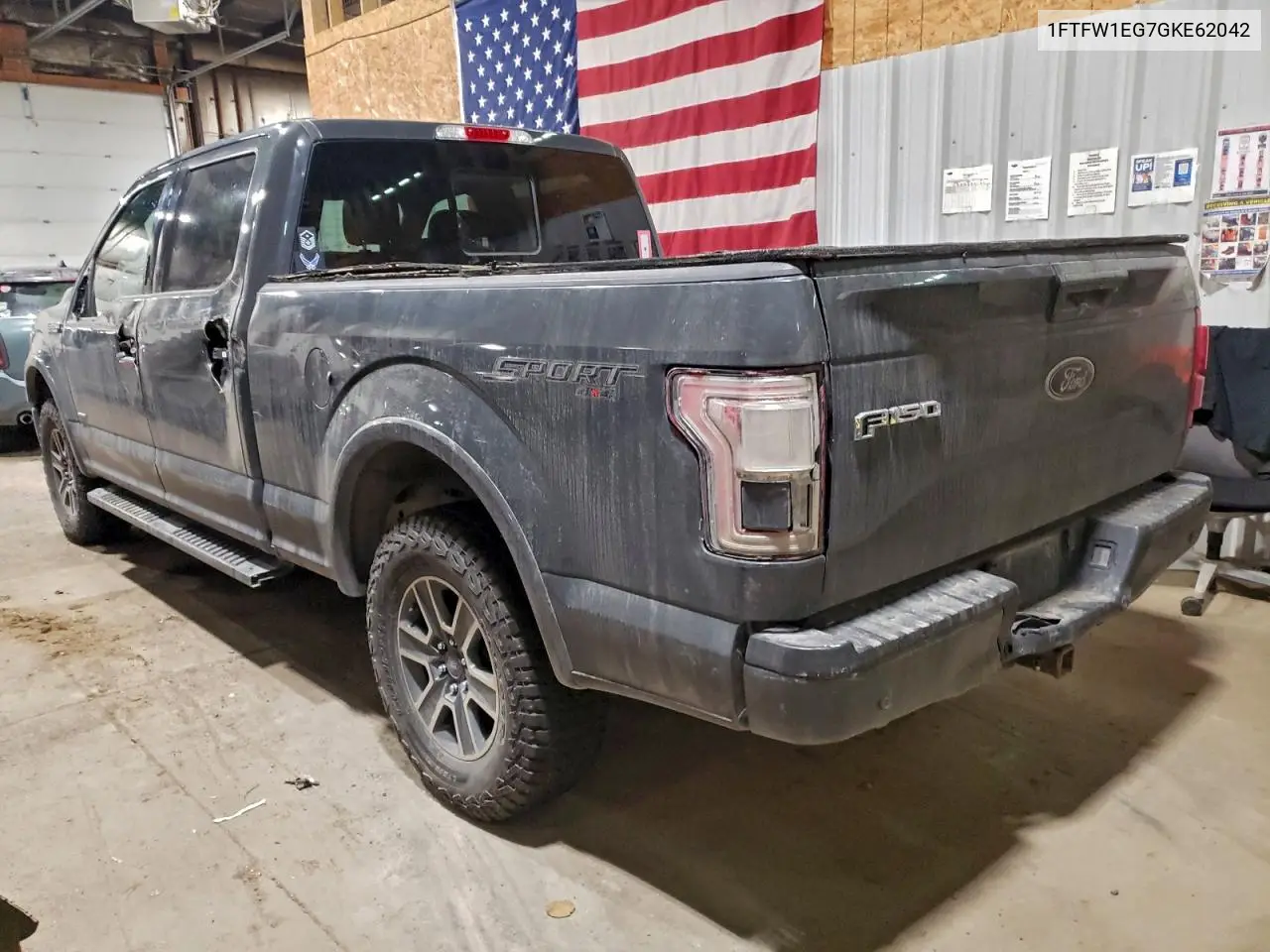 1FTFW1EG7GKE62042 2016 Ford F150 Supercrew