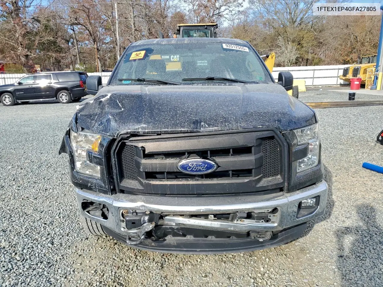 1FTEX1EP4GFA27805 2016 Ford F150 Super Cab
