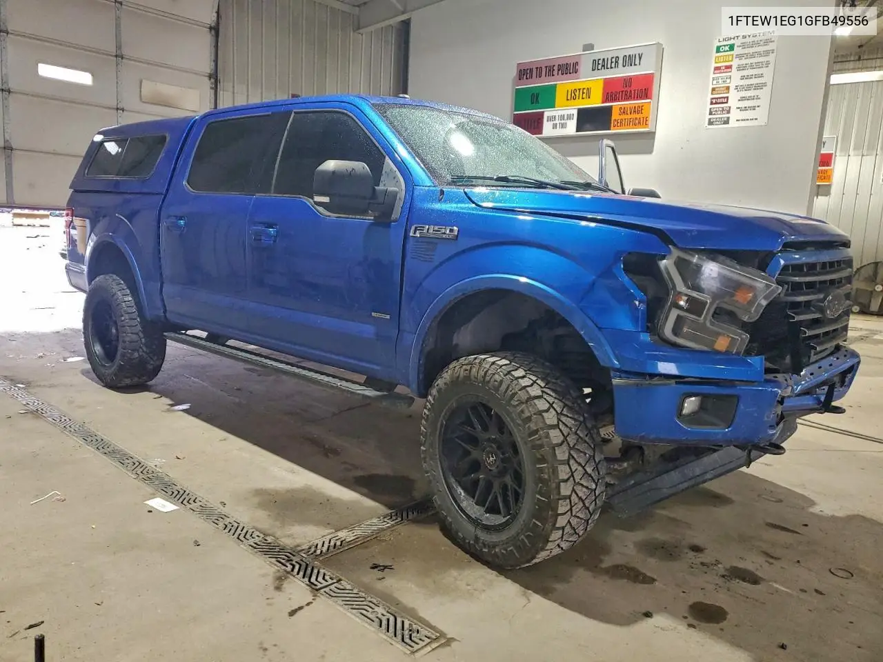 1FTEW1EG1GFB49556 2016 Ford F150 Supercrew
