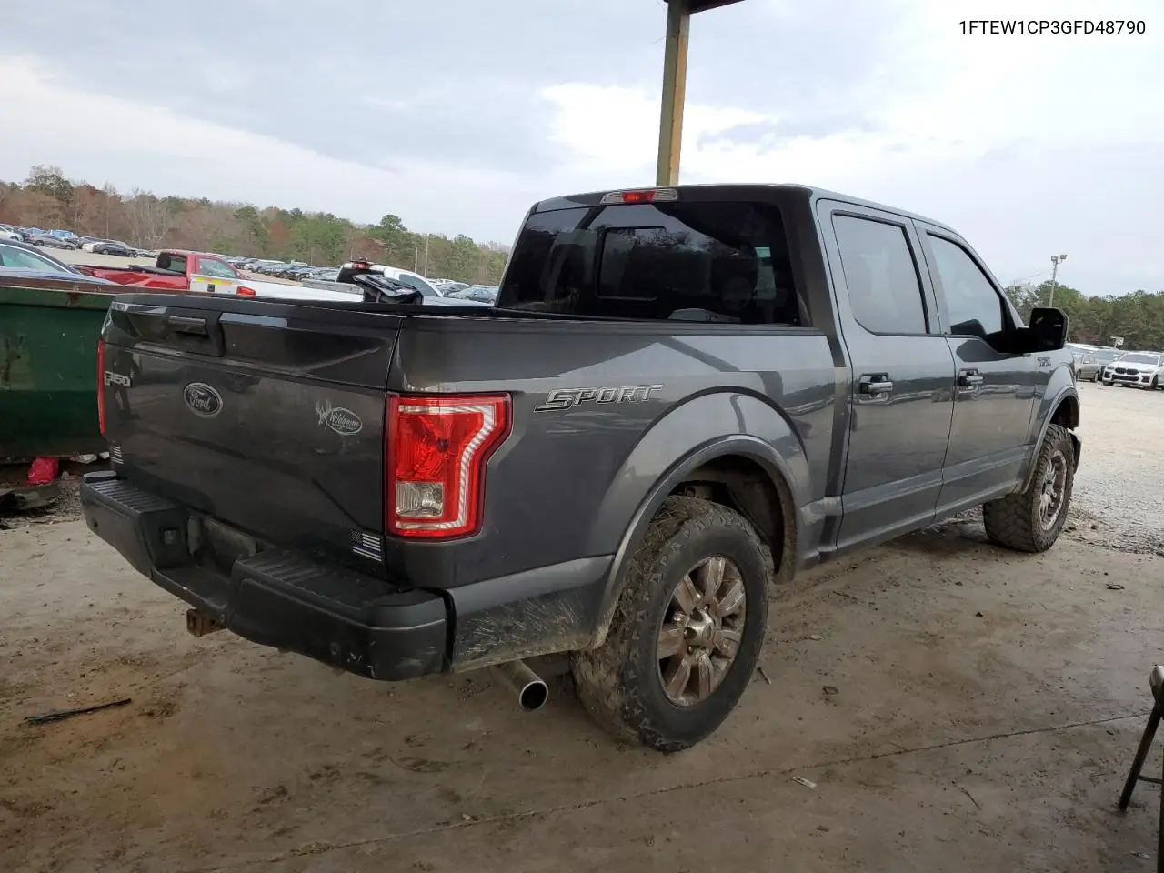 1FTEW1CP3GFD48790 2016 Ford F150 Supercrew