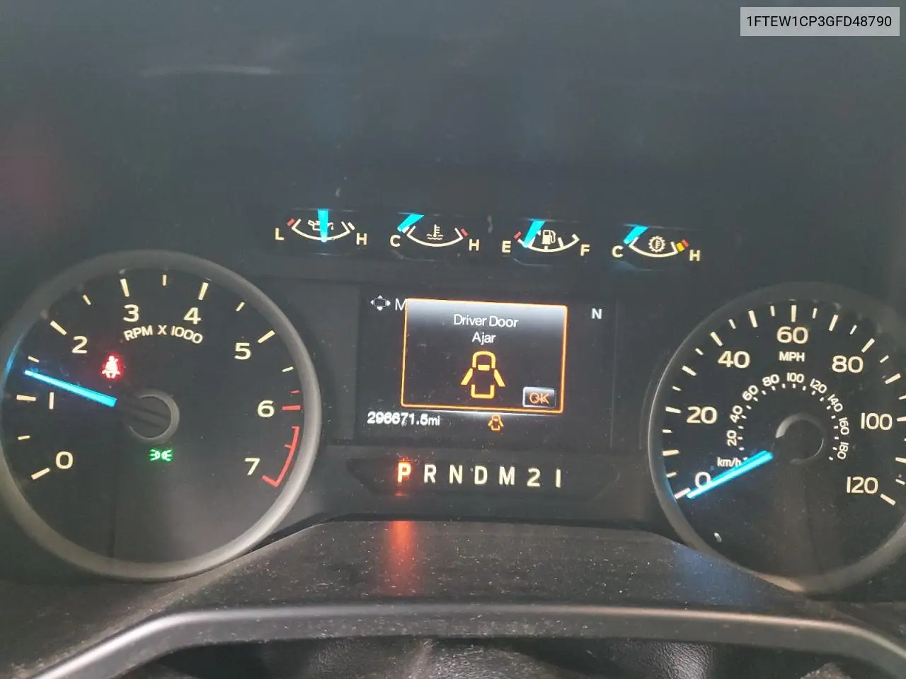 1FTEW1CP3GFD48790 2016 Ford F150 Supercrew