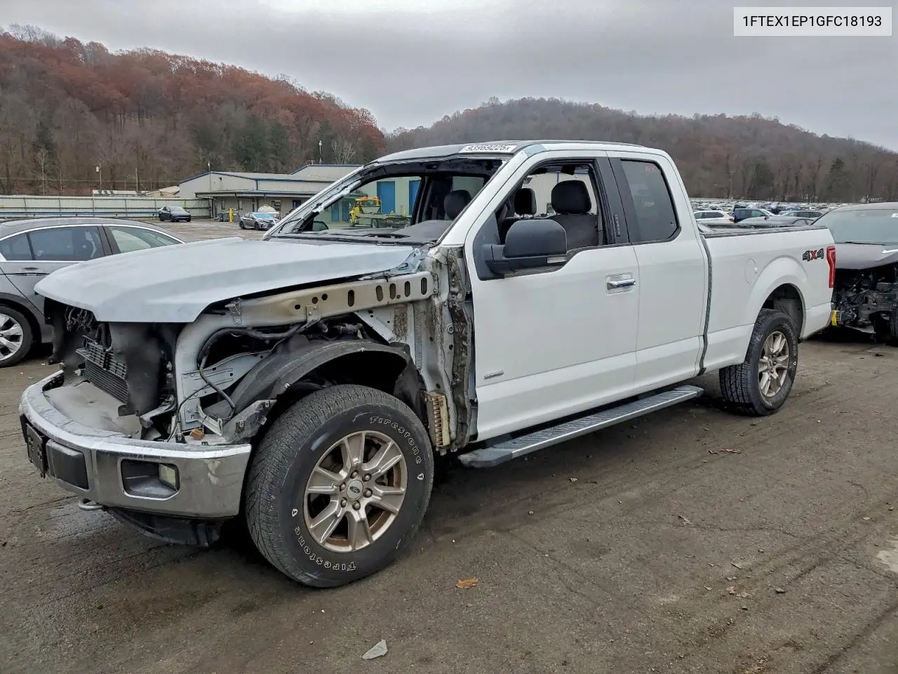 1FTEX1EP1GFC18193 2016 Ford F150 Super Cab